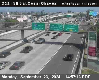 SB 5 at Cesar E Chaves Prkwy