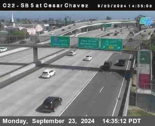 SB 5 at Cesar E Chaves Prkwy