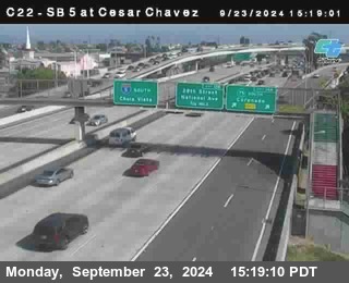 SB 5 at Cesar E Chaves Prkwy