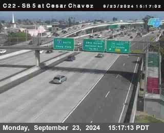 SB 5 at Cesar E Chaves Prkwy