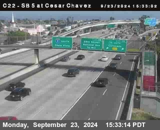 SB 5 at Cesar E Chaves Prkwy