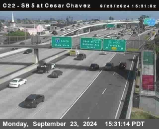 SB 5 at Cesar E Chaves Prkwy