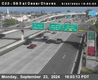 SB 5 at Cesar E Chaves Prkwy