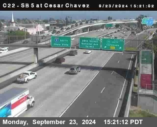 SB 5 at Cesar E Chaves Prkwy