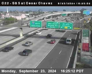 SB 5 at Cesar E Chaves Prkwy