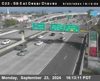 SB 5 at Cesar E Chaves Prkwy