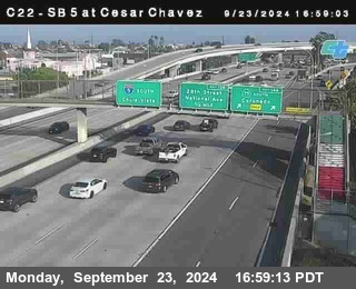 SB 5 at Cesar E Chaves Prkwy