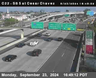 SB 5 at Cesar E Chaves Prkwy