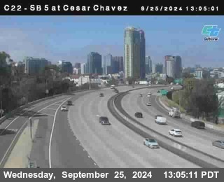 SB 5 at Cesar E Chaves Prkwy