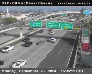 SB 5 at Cesar E Chaves Prkwy