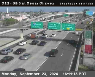 SB 5 at Cesar E Chaves Prkwy