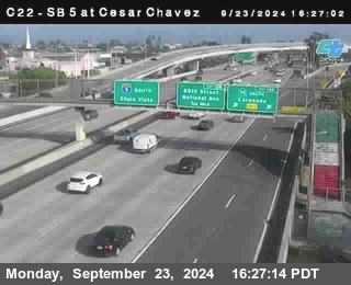 SB 5 at Cesar E Chaves Prkwy