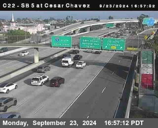 SB 5 at Cesar E Chaves Prkwy