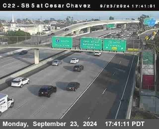 SB 5 at Cesar E Chaves Prkwy