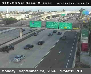 SB 5 at Cesar E Chaves Prkwy