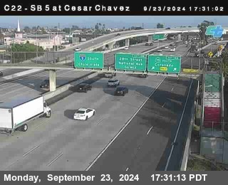 SB 5 at Cesar E Chaves Prkwy