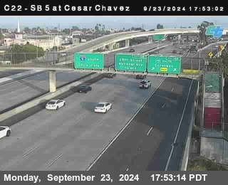 SB 5 at Cesar E Chaves Prkwy