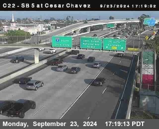 SB 5 at Cesar E Chaves Prkwy