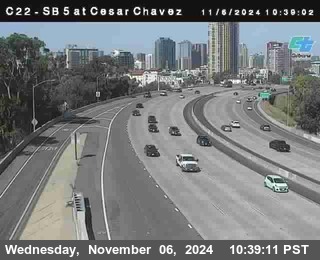 SB 5 at Cesar E Chaves Prkwy