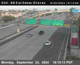 SB 5 at Cesar E Chaves Prkwy