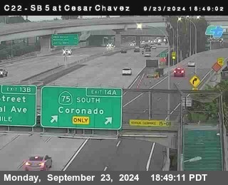 SB 5 at Cesar E Chaves Prkwy