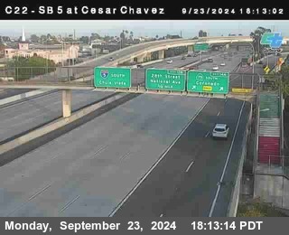 SB 5 at Cesar E Chaves Prkwy