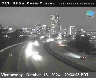 SB 5 at Cesar E Chaves Prkwy