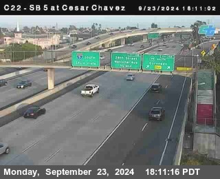 SB 5 at Cesar E Chaves Prkwy