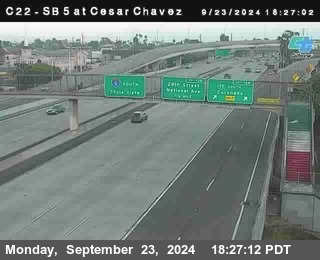 SB 5 at Cesar E Chaves Prkwy