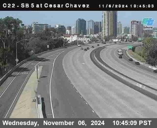 SB 5 at Cesar E Chaves Prkwy