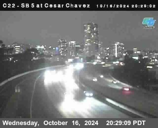 SB 5 at Cesar E Chaves Prkwy