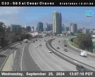 SB 5 at Cesar E Chaves Prkwy