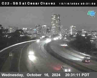 SB 5 at Cesar E Chaves Prkwy