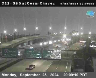 SB 5 at Cesar E Chaves Prkwy