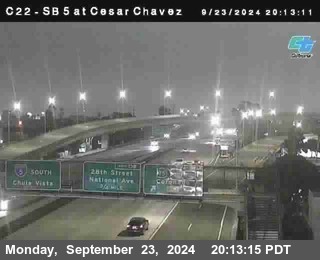 SB 5 at Cesar E Chaves Prkwy