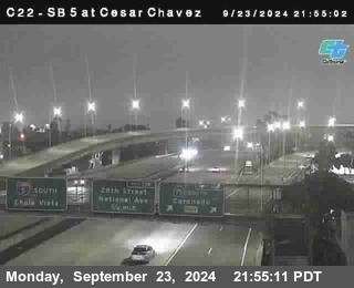 SB 5 at Cesar E Chaves Prkwy