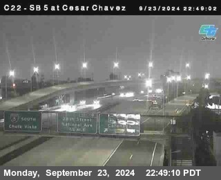 SB 5 at Cesar E Chaves Prkwy