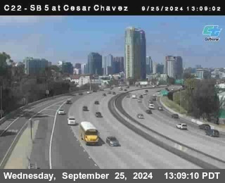 SB 5 at Cesar E Chaves Prkwy