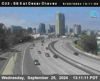 SB 5 at Cesar E Chaves Prkwy