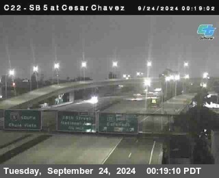 SB 5 at Cesar E Chaves Prkwy