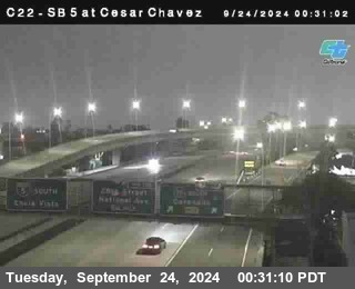 SB 5 at Cesar E Chaves Prkwy