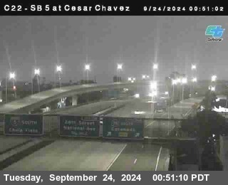 SB 5 at Cesar E Chaves Prkwy