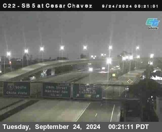 SB 5 at Cesar E Chaves Prkwy