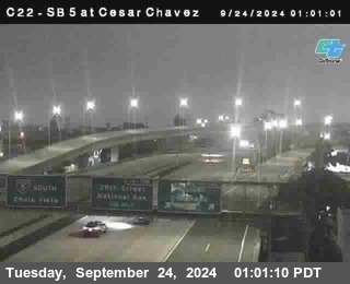 SB 5 at Cesar E Chaves Prkwy