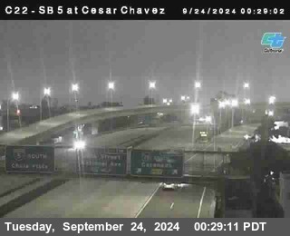 SB 5 at Cesar E Chaves Prkwy