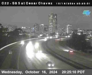 SB 5 at Cesar E Chaves Prkwy