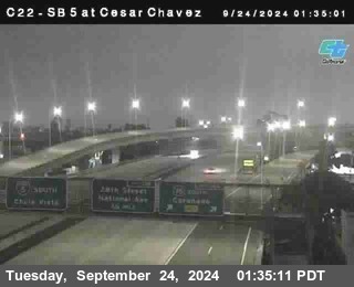 SB 5 at Cesar E Chaves Prkwy