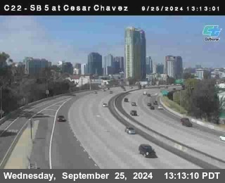 SB 5 at Cesar E Chaves Prkwy