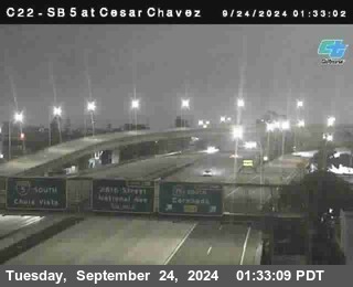 SB 5 at Cesar E Chaves Prkwy