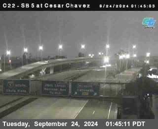 SB 5 at Cesar E Chaves Prkwy